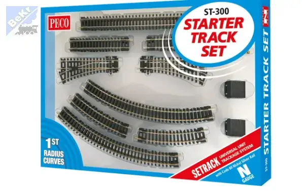 Peco ST300 Set kolejiva SETRACK pro začátečníky, rádius R1 228mm
