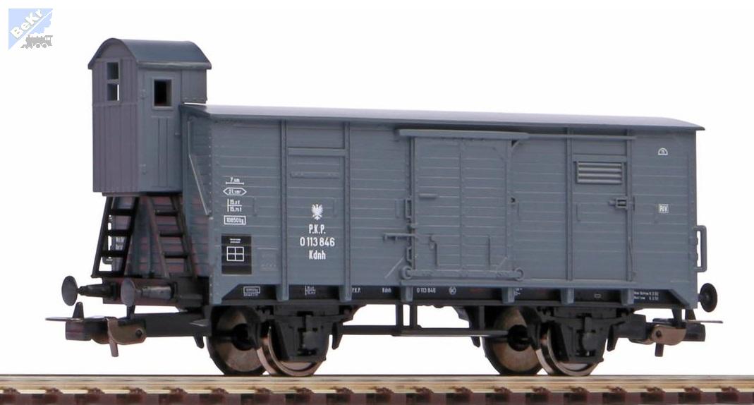 Piko 58928 Uzavřený 2-osý vůz Gdnh s brzdařskou budkou PKP