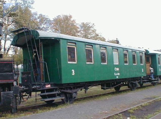 Jan Cekul H032 Osobní 2-osý vůz Ci (Bi) r.v. 1917, stavebnice modelu z leptaného plechu