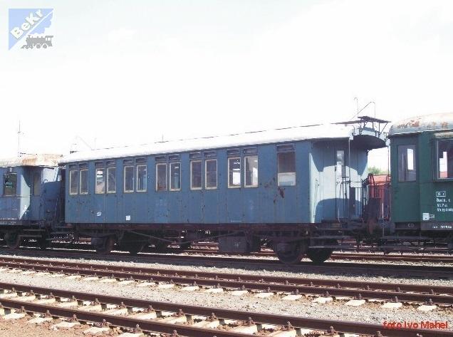 Jan Cekul 060208 Osobní 2-osý vůz Ci (Bi) r.v. 1911, stavebnice modelu z leptaného plechu