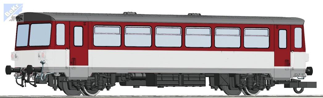 Roco 74243 Přívěsný vůz Baafx011 k motorovému vozu 810 ŽSSK