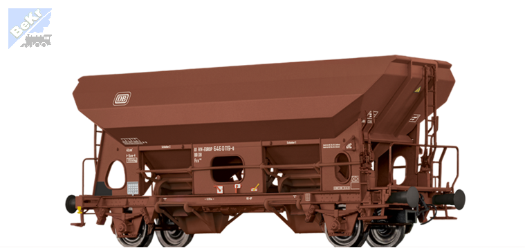 Brawa 49539 Výsypný 2-osý vůz Fcs 092 „EUROP” DB AG !!! AKCE !!!