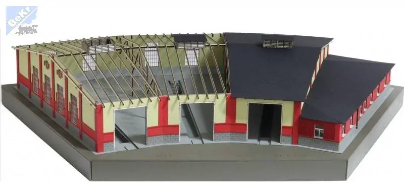 Igra model 191014 Rotunda Turnov 3 stání, stavebnice Laser Cut