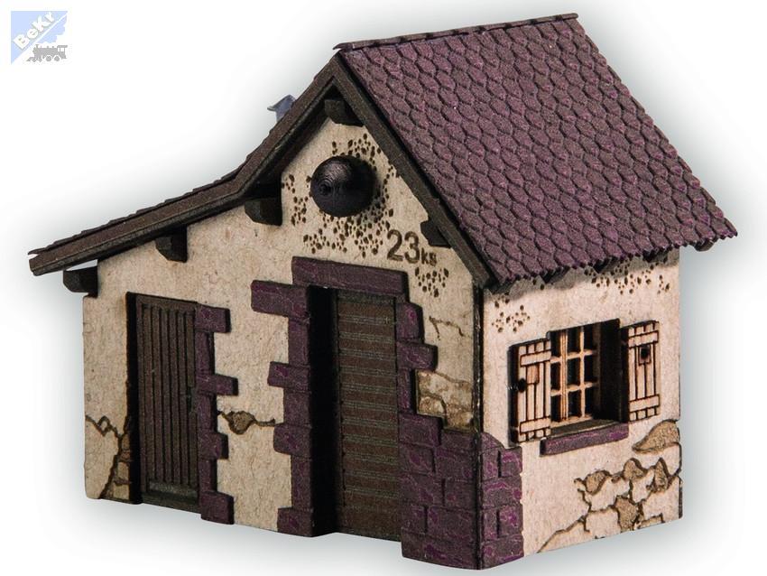 Noch 14309 Strážní domek „Gotthardbahn“, Laser-Cut minis
