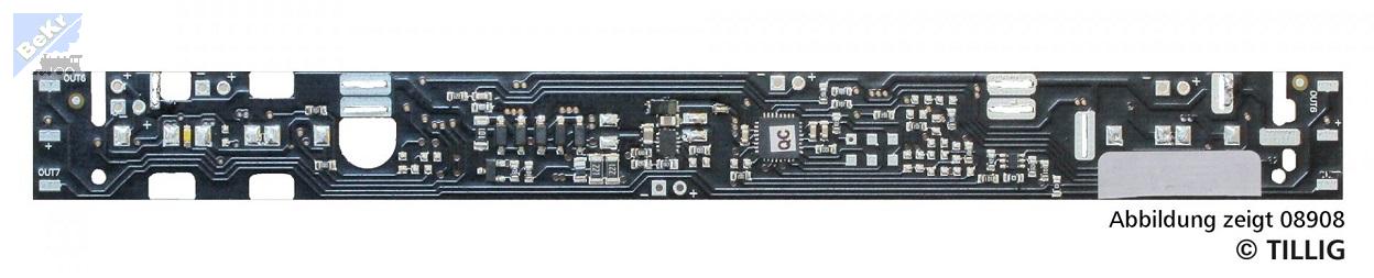 Tillig 08915 LED interiérové osvětlení, analog / digitál pro spací vozy typu B, Y, Y / B70