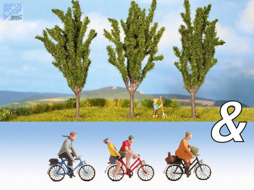 Noch 94005 Set "Cyklisté a topoly"