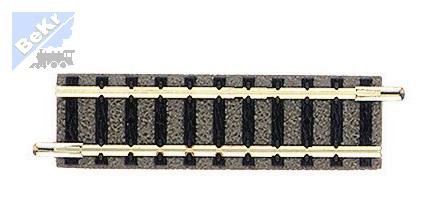 Fleischmann 9102 Rovná kolej na dřevěných pražcích s podložím, délka 57,5mm