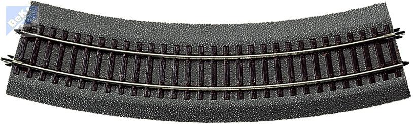 Roco 42523 R3 ROCO LINE dřevěné pražce s podložím, kolej oblouková R 419,6 mm/30°