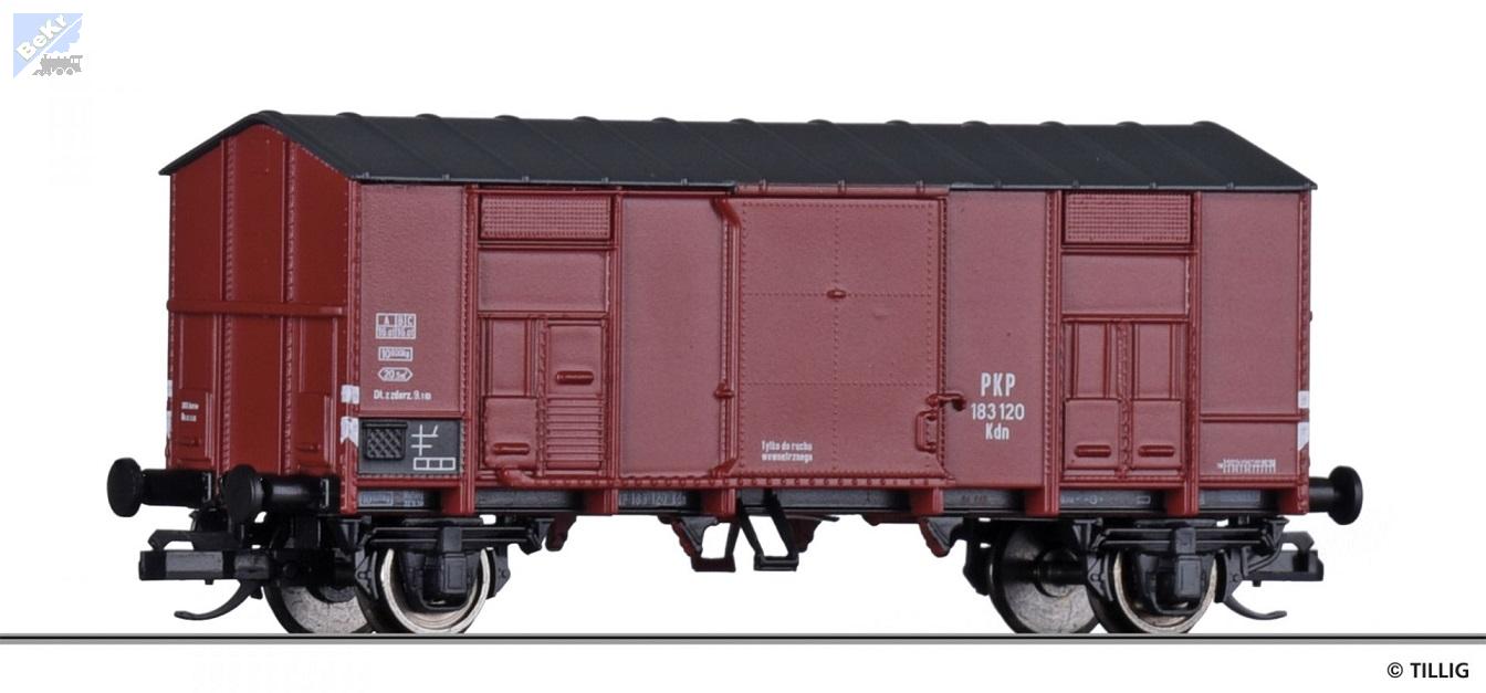Tillig 14881 Uzavřený 2-osý vůz Kdn PKP