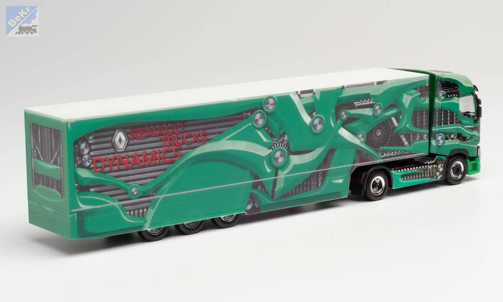 Herpa 310796-002 Renault T skříňový návěs "TOUR DE DYNAMICS"