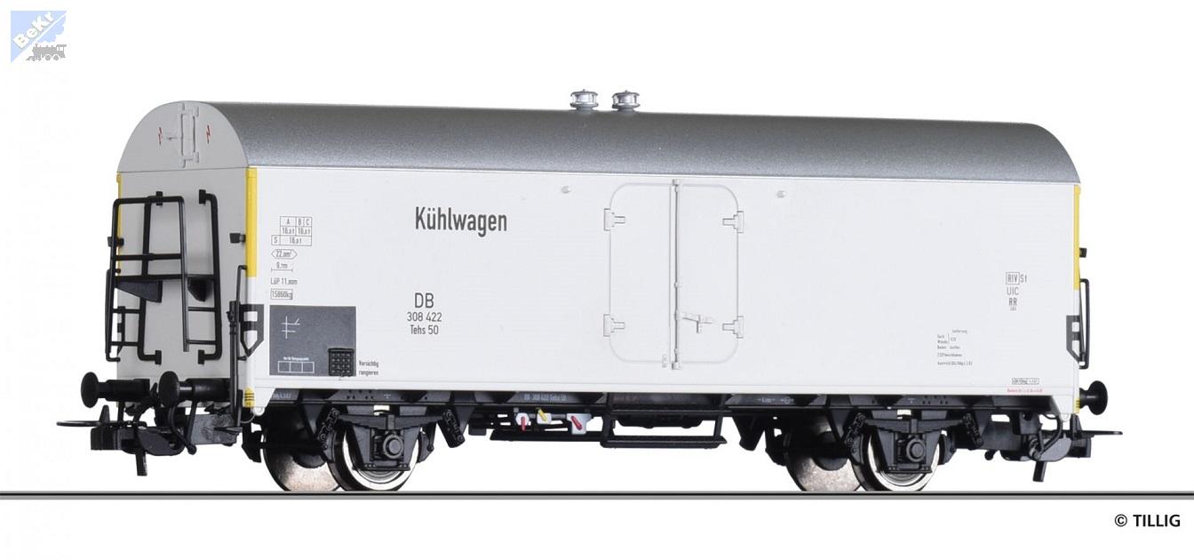 Tillig 76776 Chladírenský 2-osý vůz Tehs 50 Kühlwagen DB