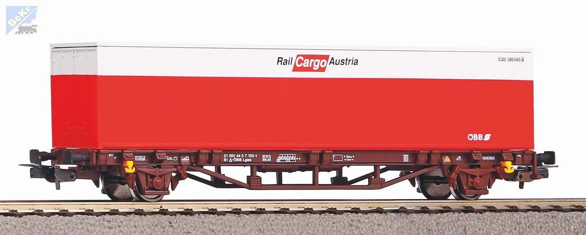 Piko 57762 Kontejnerový 2-osý vůz Lgss, ložený kontejnerem Rail Cargo Austria ÖBB