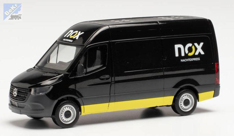 Herpa 096102 Mercedes-Benz Sprinter `18 box" NOX "