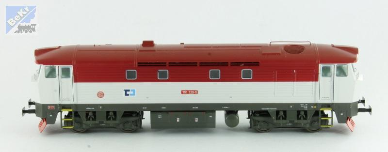 MTB 751220 Dieselová lokomotiva 751 220-5 ČD Cargo Zamračená