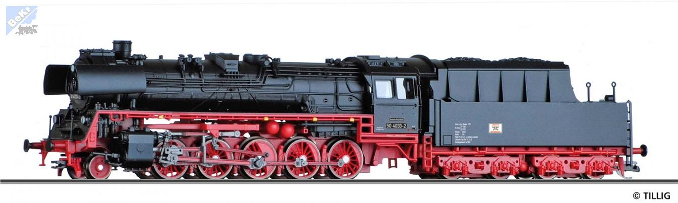 Tillig 03033 Parní lokomotiva BR 50 4033-2 DR