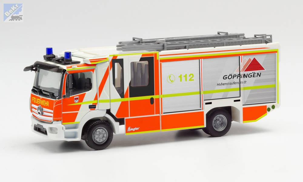 Herpa 096126 Mercedes-Benz Atego `13 Ziegler Z-Cab" Göppingen Hasiči "