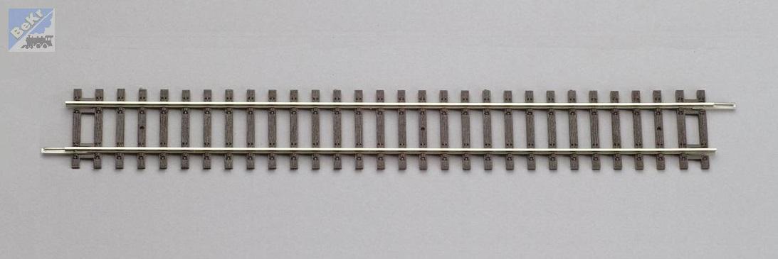 Piko 55201 A-Gleis rovná kolej na dřevěných pražcích G231, délka 231mm