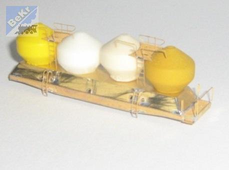 Jan Cekul 050279 Plošinový vůz Smmp (neobsahuje cibule), stavebnice modelu z leptaného plechu