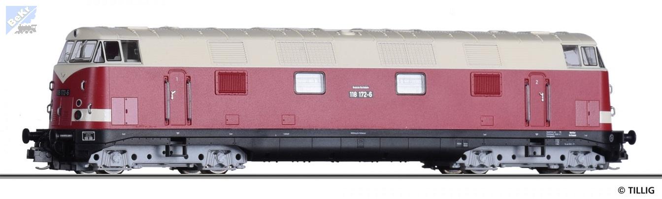 Tillig 04660 Dieselová lokomotiva 118 172-6 DR