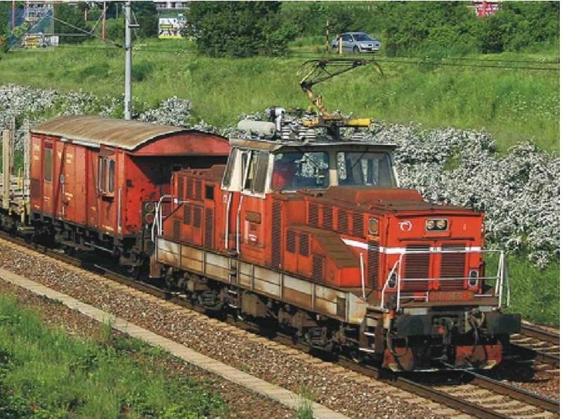 Jan Cekul H021 Elektrická lokomotiva 210 ex S458.0, stavebnice z leptaného plechu