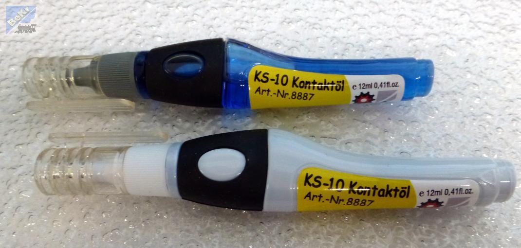 LUX-Modellbau 8887 Elektricky kontaktní vodivý mazací olej v dávkovacím peru KS - 10, 12ml