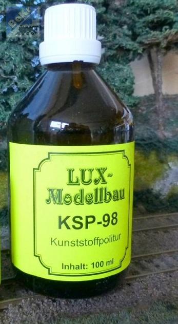 LUX-Modellbau 9007 Čistící a leštící přípravek na modely KSP - 98, 100 ml