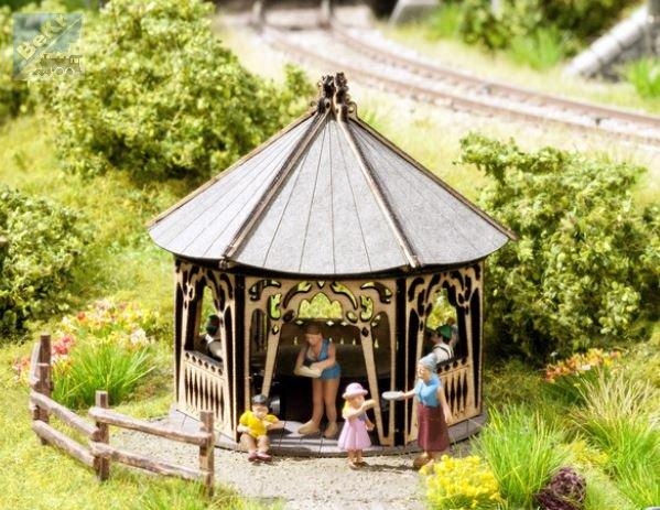 Noch 14371 Altán, pavilon, Laser-Cut minis
