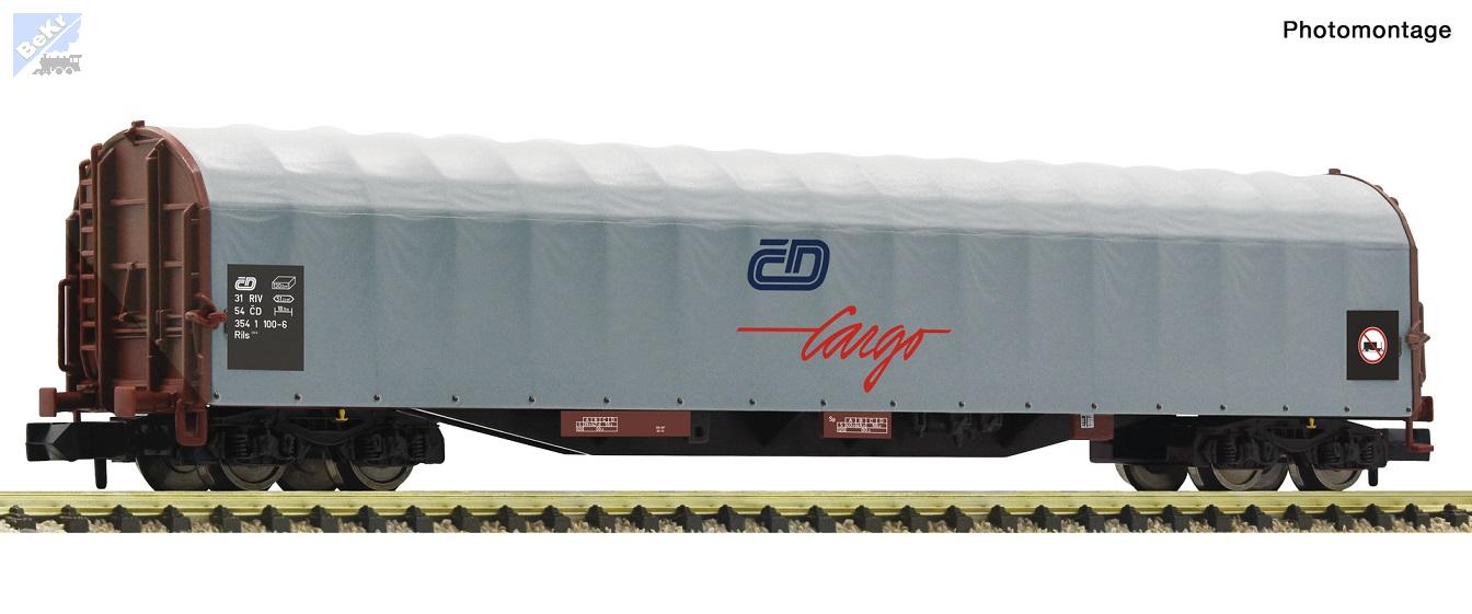Fleischmann 837715 4-osý vůz s posuvnou plachtou Rils ČD Cargo