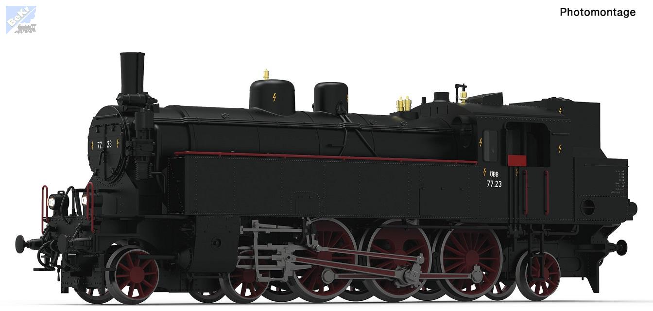 Roco 70075 Parní lokomotiva 77.23 ÖBB "VŠUDYBYLKA"