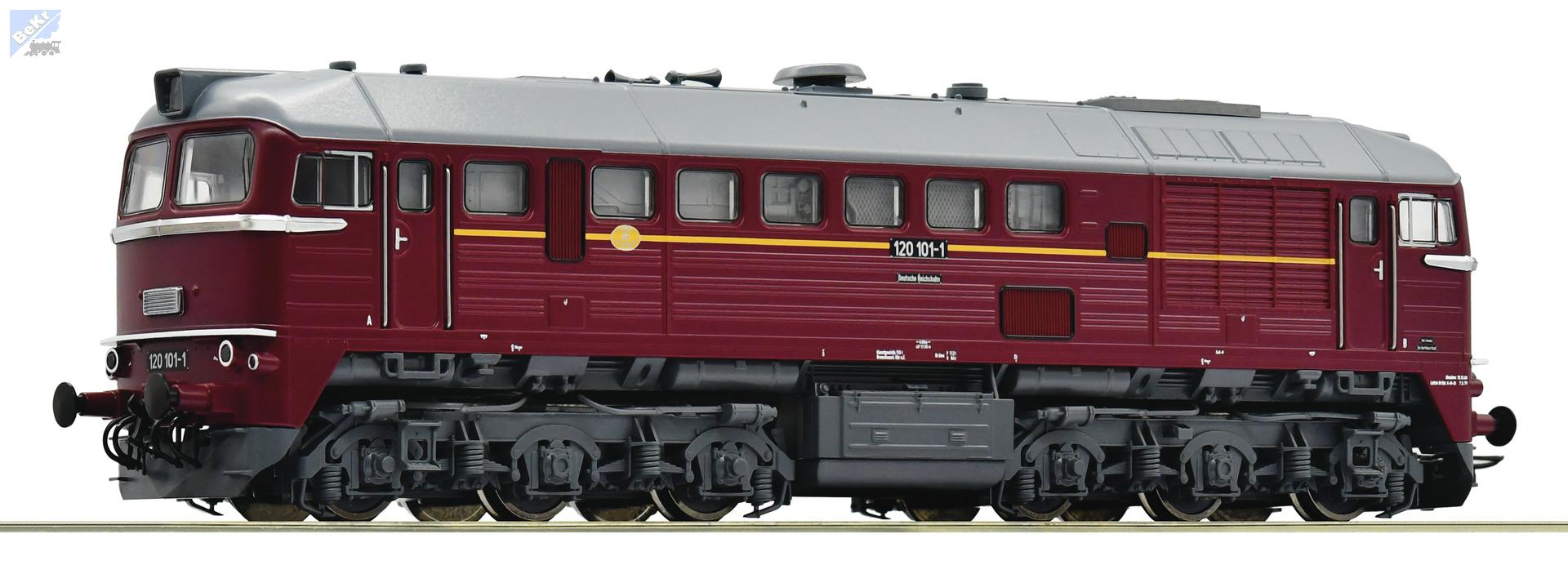Roco 71791 Dieselová lokomotiva BR 120 101-1 DR Sergej se zvukem