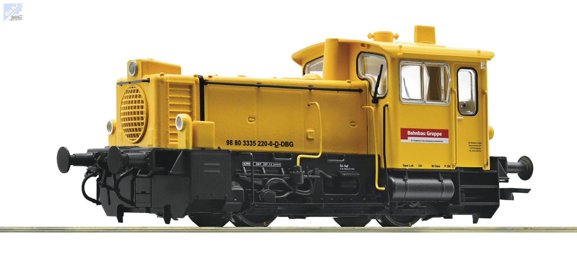 Roco 72021 Dieselová lokomotiva 335 220-0 DB AG se zvukem a digitálním spřáhlem