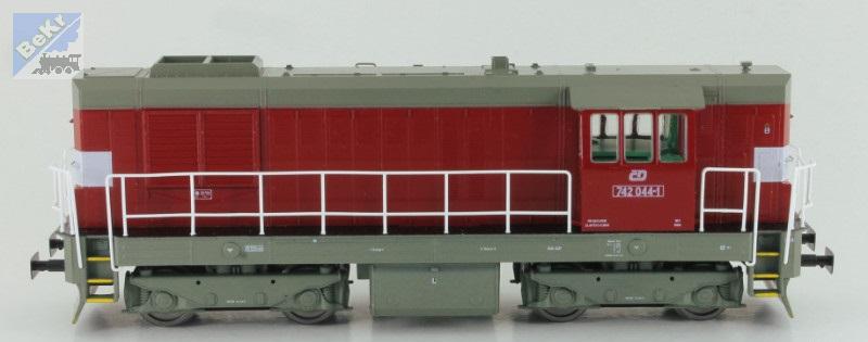 MTB 742044 Dieselová lokomotiva 742 044-1 ČD Kocour