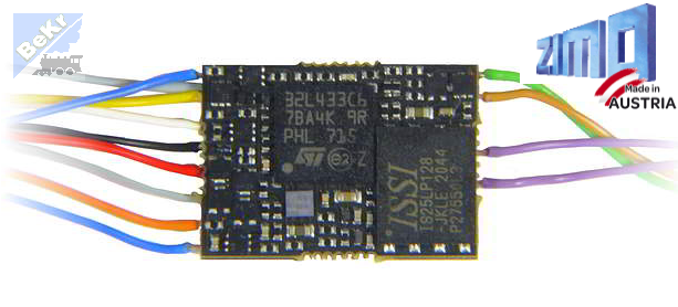 Zimo Elektronik MS500 miniaturní zvukový dekodér s vodiči