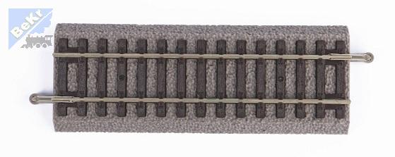 Piko 55403 A-Gleis rovná kolej G115 na dřevěných pražcích s podložím délka 115mm