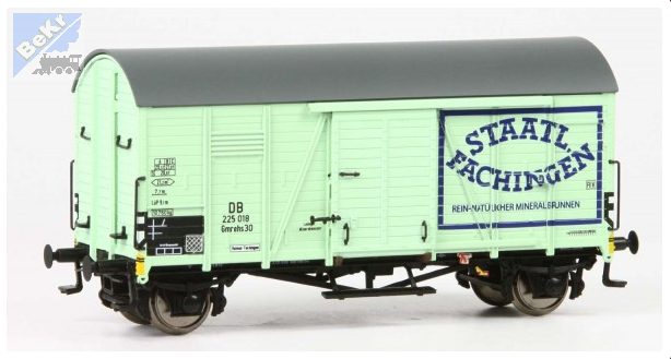 Exact-train 20767 Uzavřený 2-osý vůz Gmrehs30 Staatl. Fachinger DB