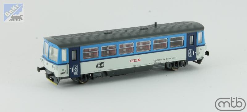 MTB 809140 Motorový vůz 809 140-7 ČD Najbrt