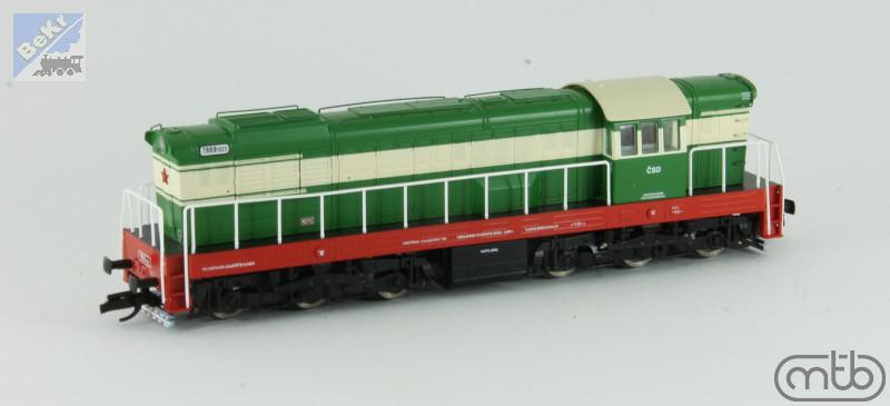 MTB 6691023 Dieselová lokomotiva T669.1023 ČSD Čmelák