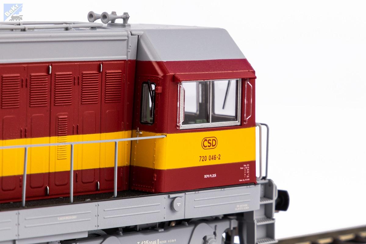 Piko 52431 Dieselová lokomotiva 720 046-2 ČSD Hektor s Pensylvánskými podvozky