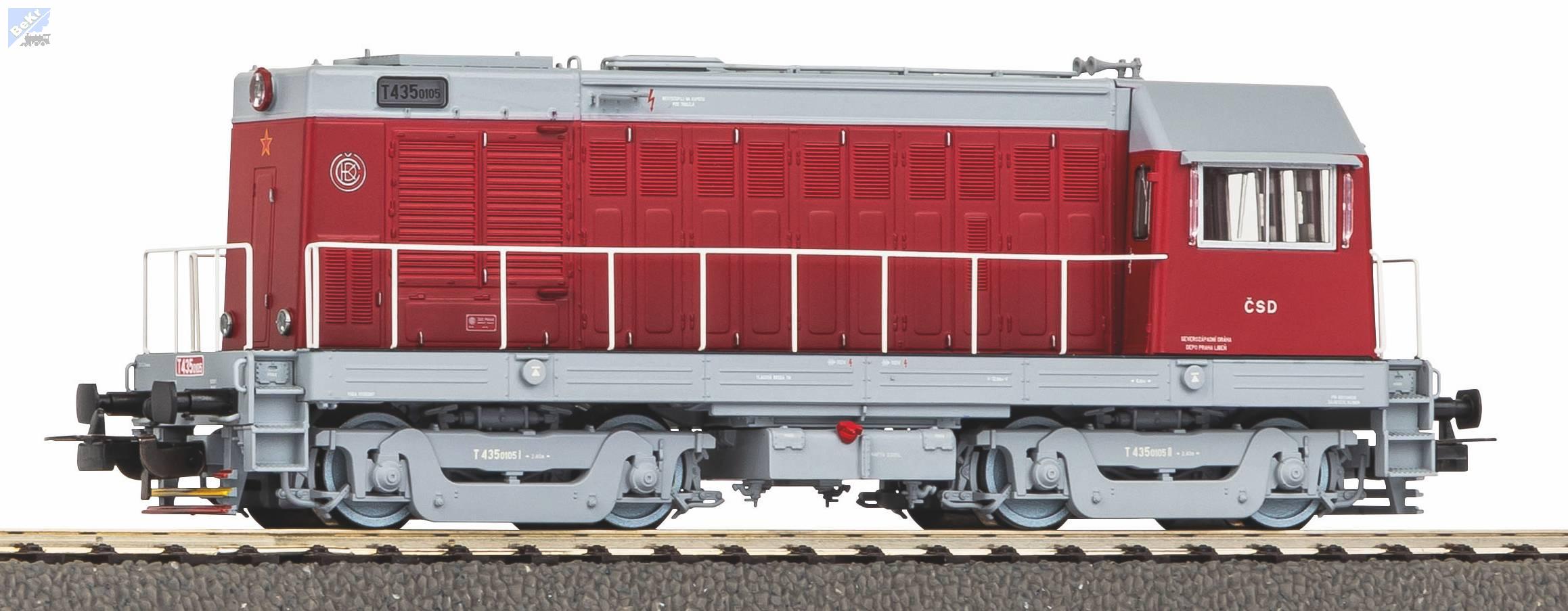 Piko 52928 Dieselová lokomotiva T435 0105 ČSD Hektor s Pensylvánskými podvozky !!! AKCE !!!