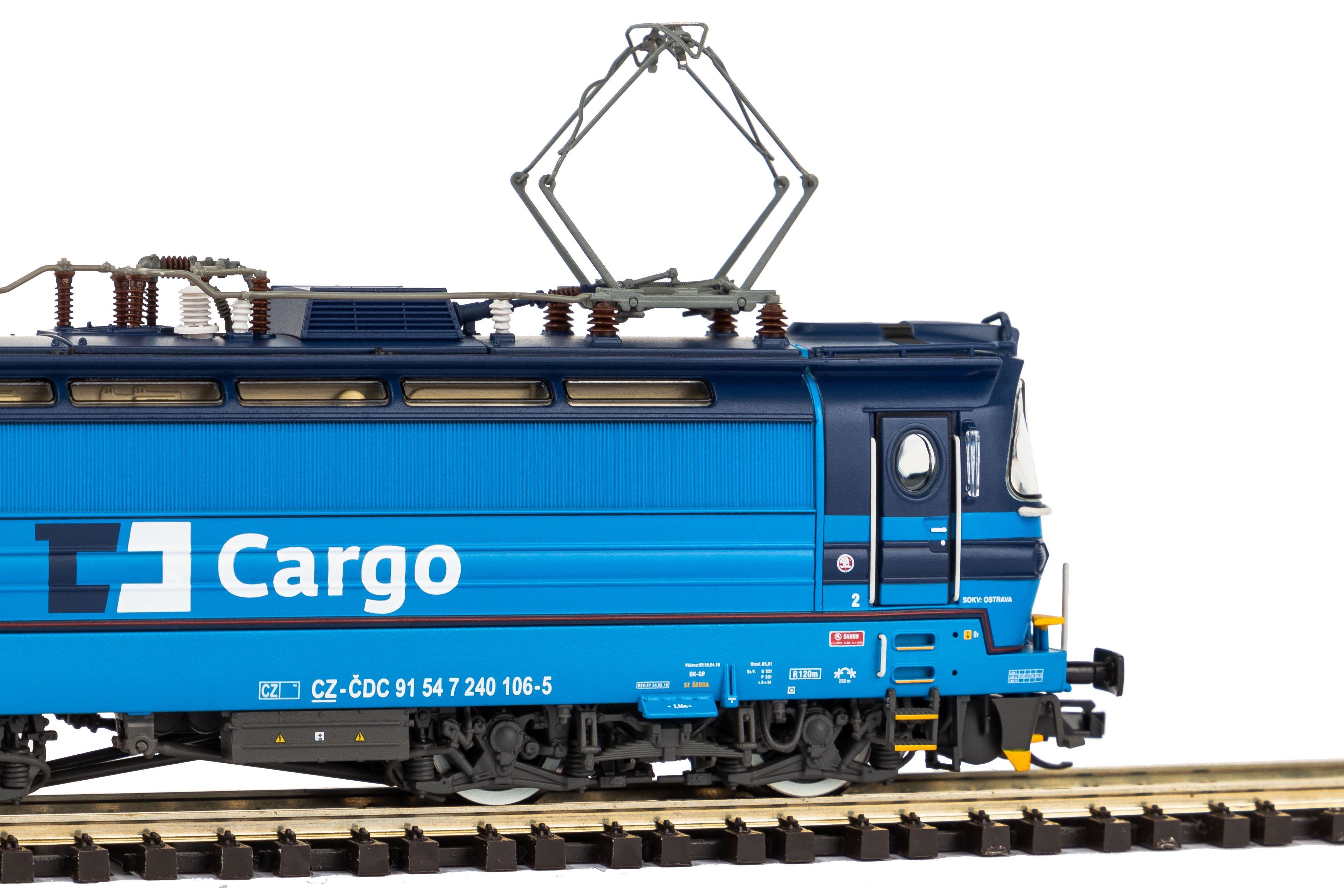 Piko 47543 Elektrická lokomotiva 240 106-5 ČD Cargo Laminátka se zvukem !!! AKCE !!!