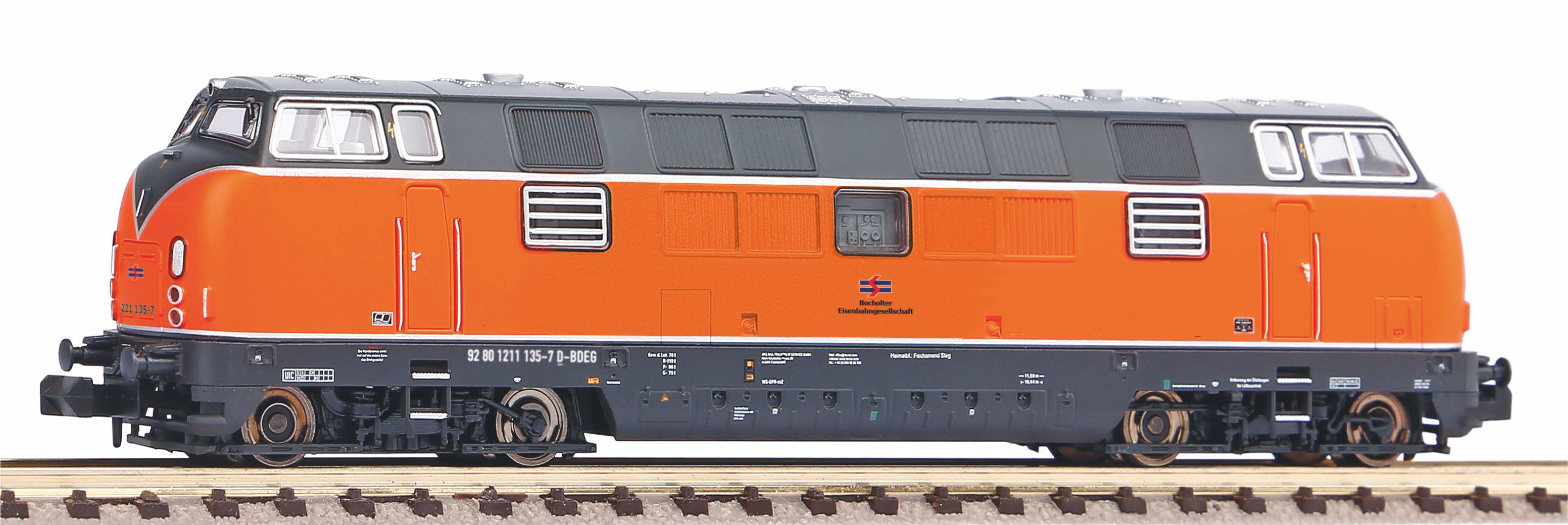 Piko 40509 Dieselová lokomotiva BR 221 135-7 BEG se zvukem