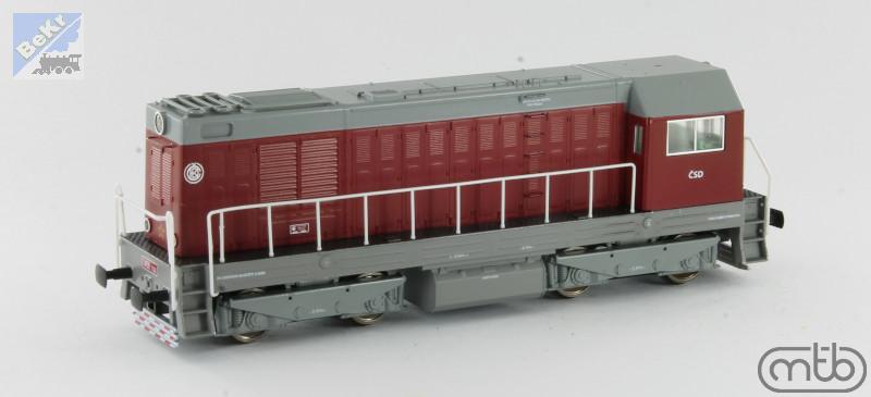 MTB 4581106 Dieselová lokomotiva T458 1106 ČSD Velký Hektor