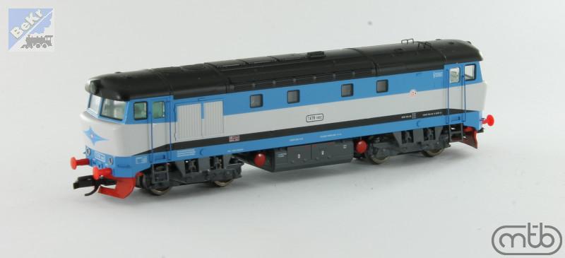 MTB TT4781002 Dieselová lokomotiva T478.1002 ČSD Zamračená