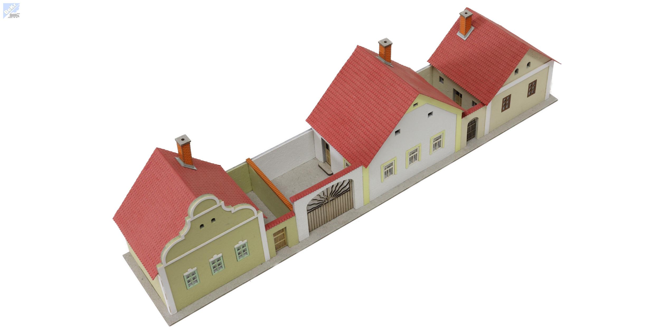 Igra model 221003 Venkovské kulisy, 69 x 363 x 90 mm, stavebnice Laser Cut