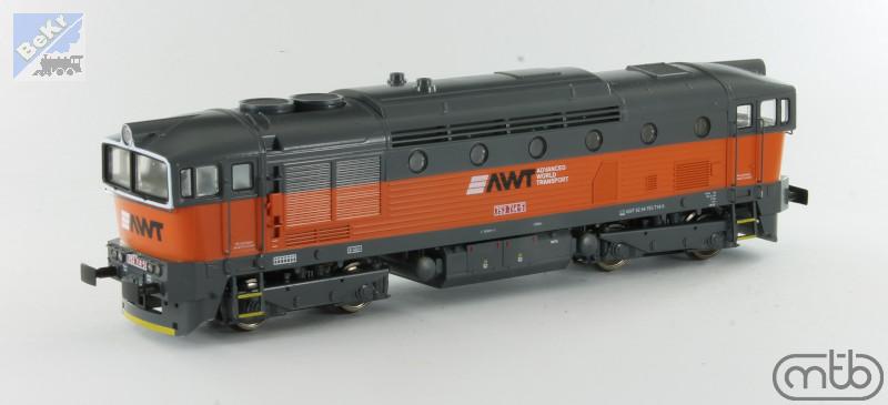 MTB 753714 Dieselová lokomotiva 753 714-5 AWT Brejlovec