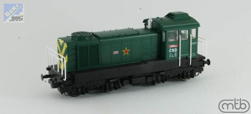 MTB 455004 Dieselová lokomotiva T 455.004 ČSD
