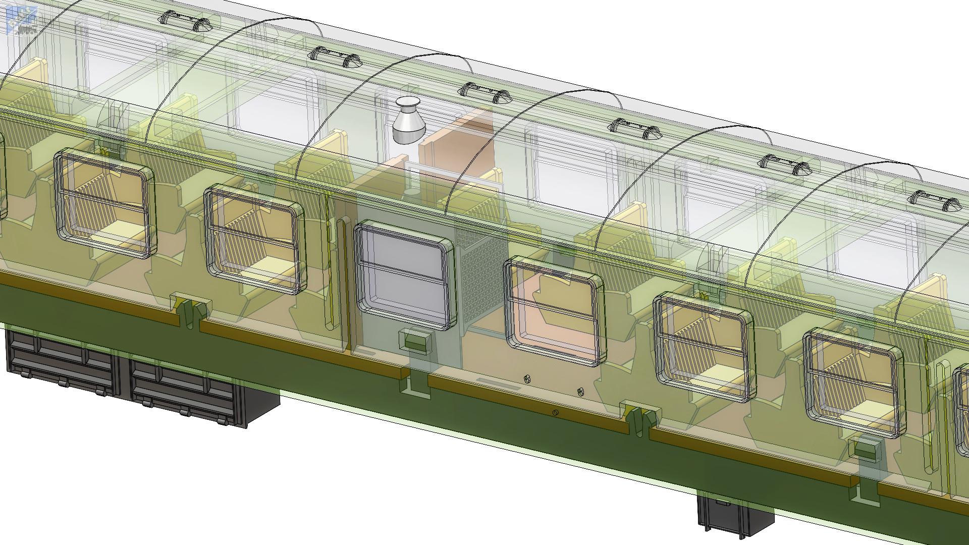 Igra model 97110029 Osobní 4-osý vůz 2. tř., Bp-k 4dv., Depo-Ústí nad Labem ČD