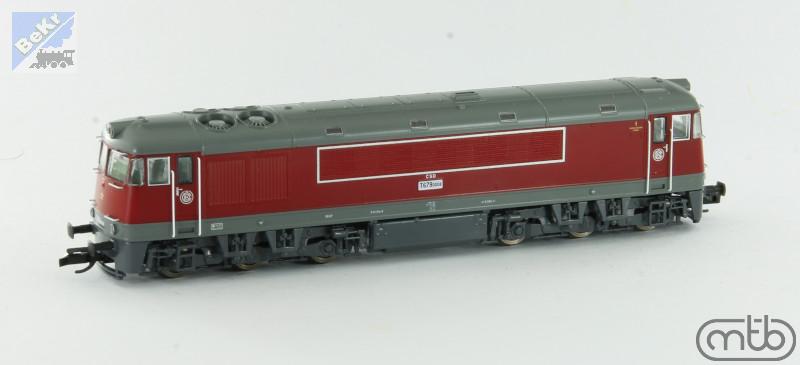MTB 6790008 Dieselová lokomotiva T679.0008 ČSD Pomeranč