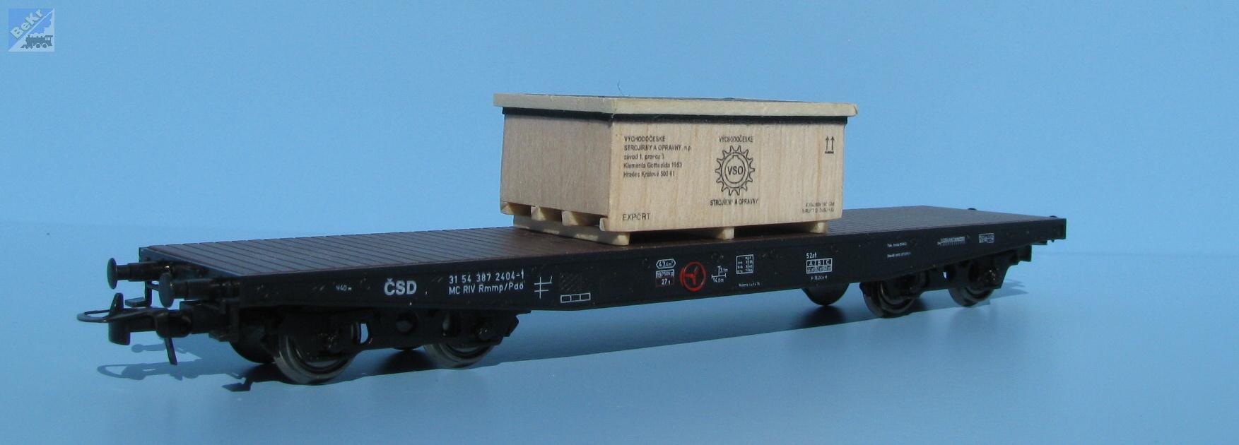 VERAMO CZ H0010302 Náklad dřevěná bedna čtyřcestná VSO I