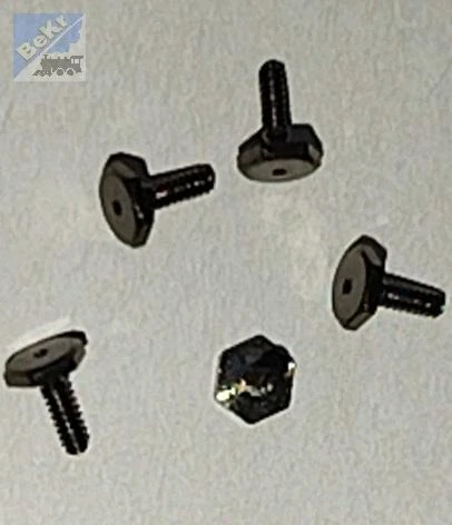 Roco 85765 Šroub rozvodu parní lokomotivy M 1 x 3 mm, šestihranná hlava 2,5 mm, tloušťka hlavy 0,5 mm, 1ks